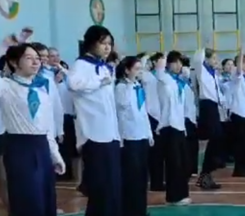 Патриотический флешмоб "Жаса ҚАЗАҚСТАН"