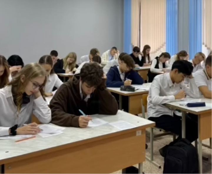 В лицее прошел школьный этап Республиканской олимпиады по общеобразовательным предметам для 5-11 классов